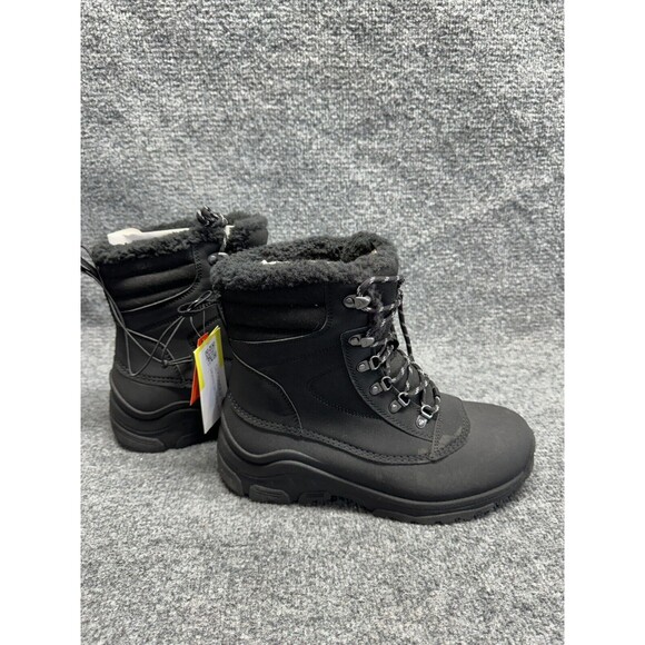 Men's Blaise Lace-Up Winter Boots - All in Motion Black 7 - Picture 1 of 5